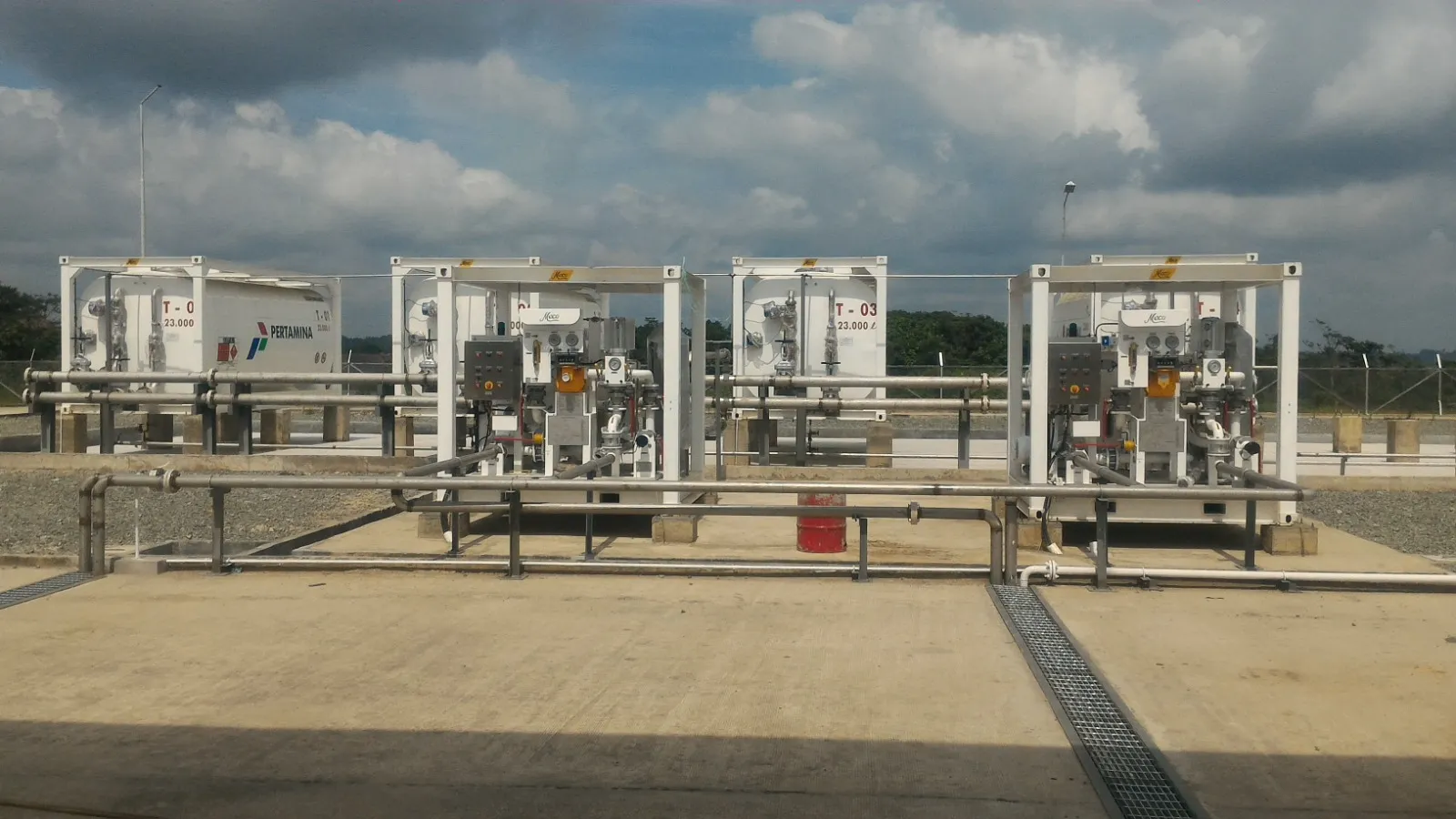 Pembangunan Sarfas Depot Pengisian Pesawat Udara (DPPU) Samarinda Baru