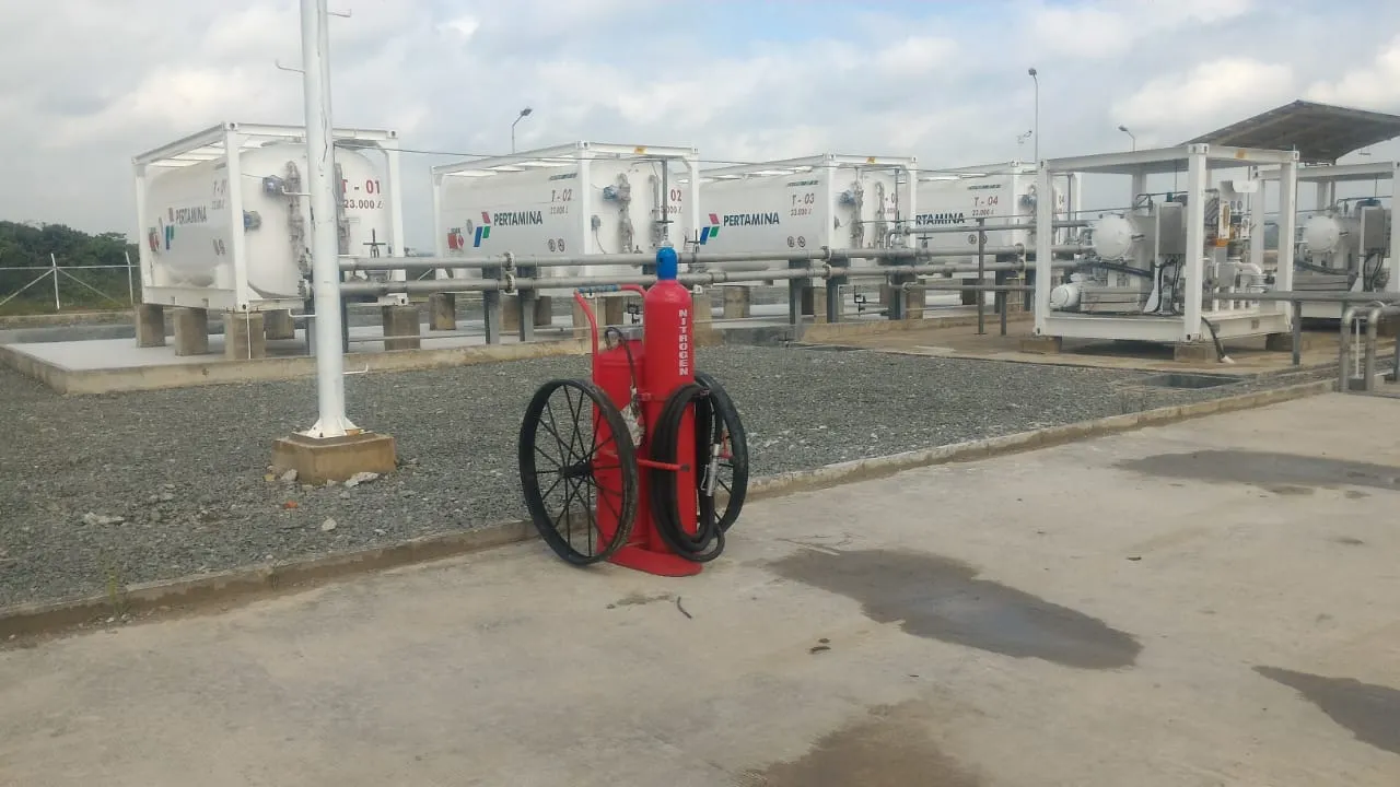 Proyek EPCI pembangunan fasilitas DPPU Samarinda Baru di Kalimantan Timur oleh PT Bahana Cipta Internusa untuk PT Pertamina MOR VI – infrastruktur energi berstandar tinggi di kawasan Balikpapan dan sekitarnya. - Image 2