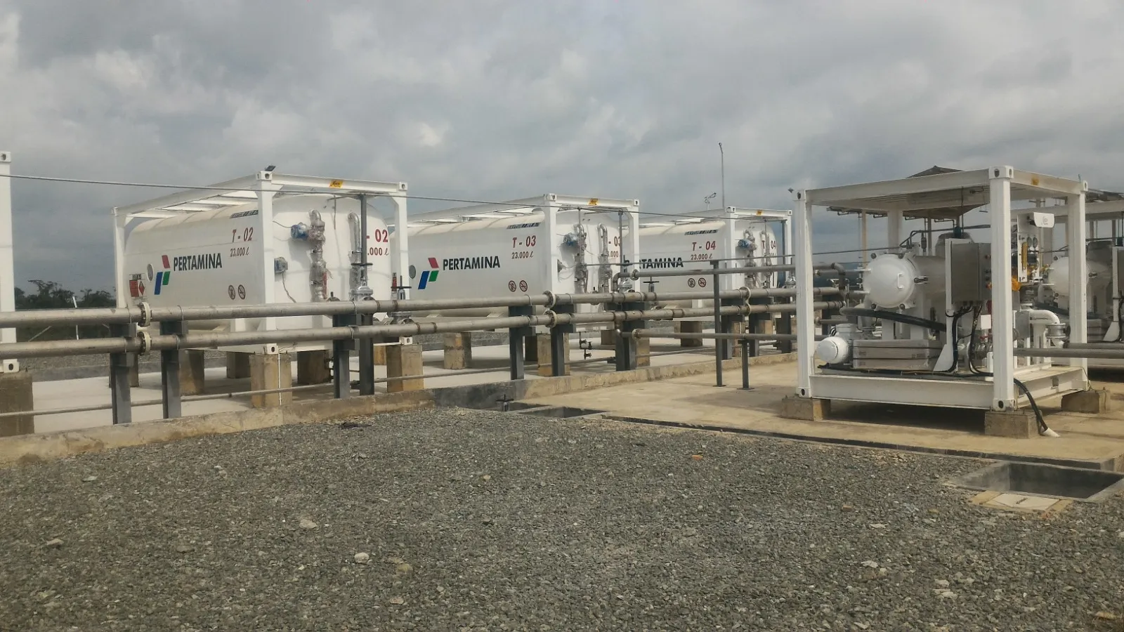 Proyek EPCI pembangunan fasilitas DPPU Samarinda Baru di Kalimantan Timur oleh PT Bahana Cipta Internusa untuk PT Pertamina MOR VI – infrastruktur energi berstandar tinggi di kawasan Balikpapan dan sekitarnya. - Image 3